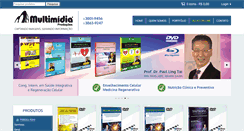 Desktop Screenshot of multimidiaproducoes.com.br